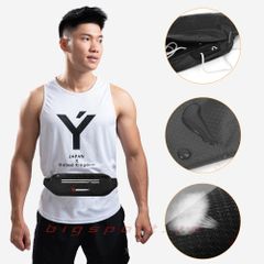 Túi đeo bao tử thể thao GoodFit GF118RB màu đen
