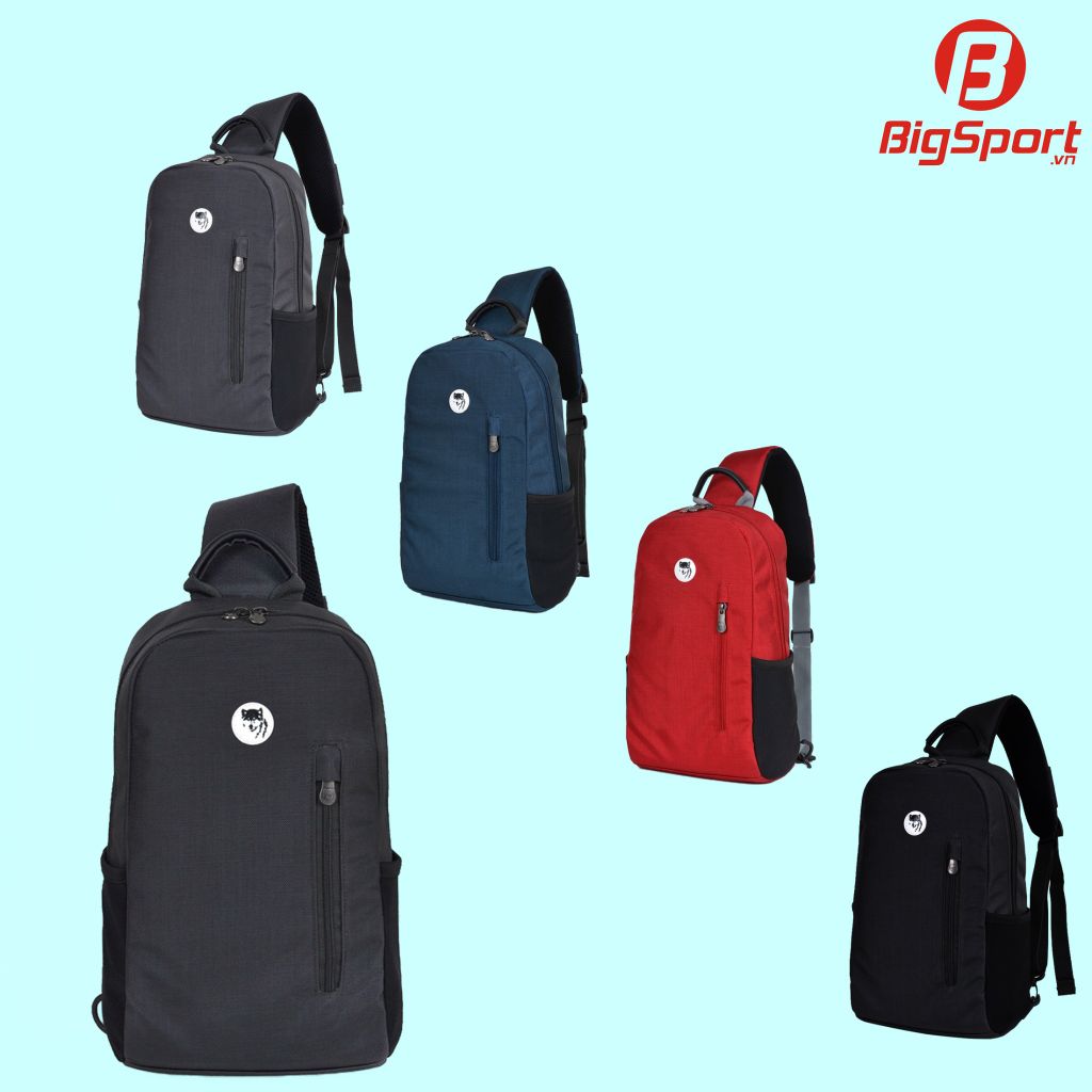 Túi đeo chéo thể thao Mikkor Jed chính hãng màu xanh Navy