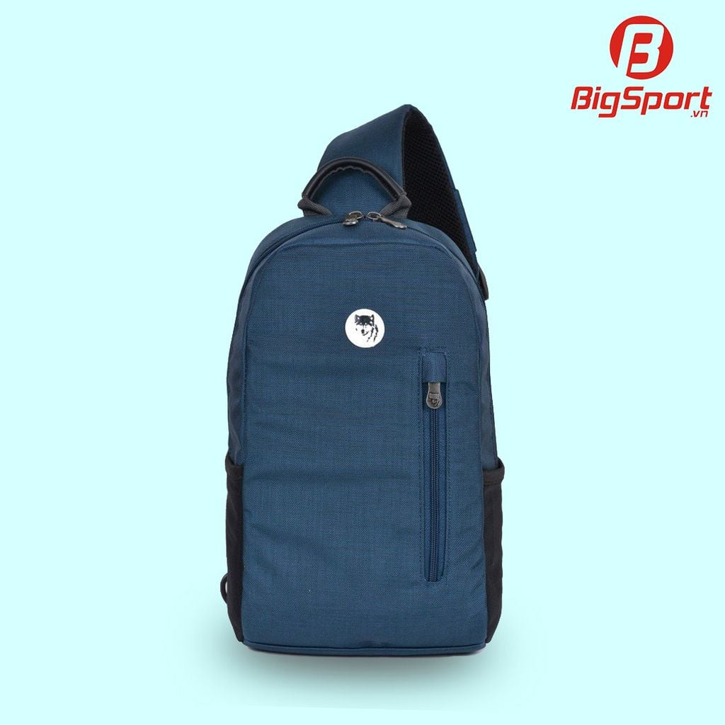 Túi đeo chéo thể thao Mikkor Jed chính hãng màu xanh Navy