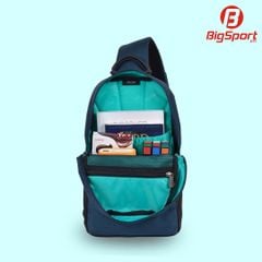 Túi đeo chéo thể thao Mikkor Jed chính hãng màu xanh Navy