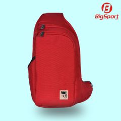 Túi đeo chéo thể thao Mikkor D'Leh chính hãng màu đỏ