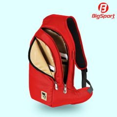 Túi đeo chéo thể thao Mikkor D'Leh chính hãng màu đỏ