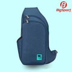 Túi đeo chéo thể thao Mikkor D'Leh chính hãng màu xanh Navy