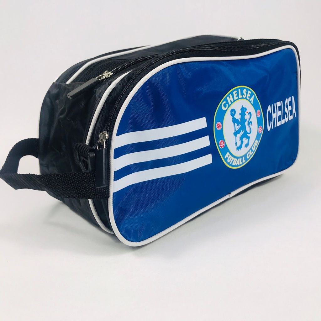 Túi đựng giày 2 ngăn câu lạc bộ Chelsea màu xanh bích