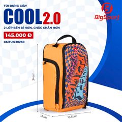 Túi đứng đựng giày Kamito Cool 2.0 màu cam