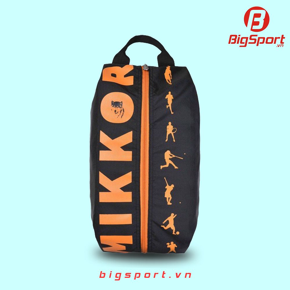 Túi đựng giày Mikkor Adler Black-Orange chính hãng
