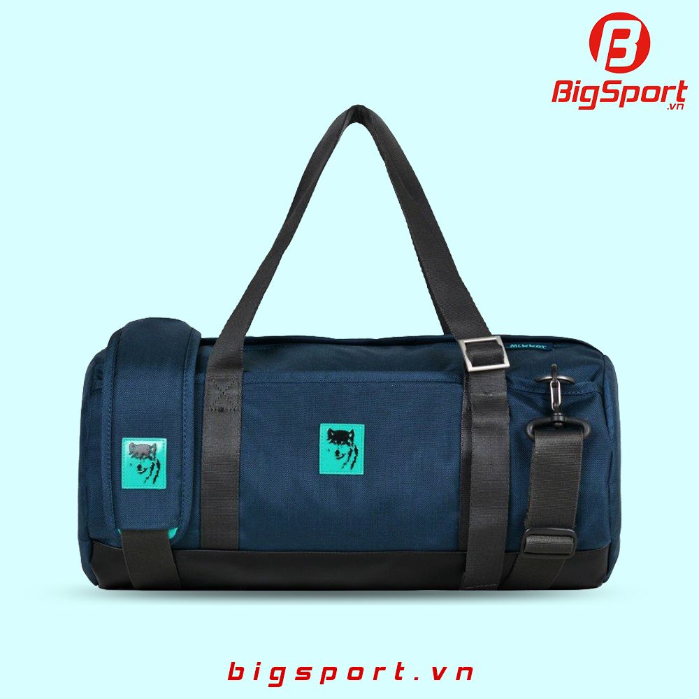 Túi trống thể thao Mikkor Sporty Gymer chính hãng màu xanh navy