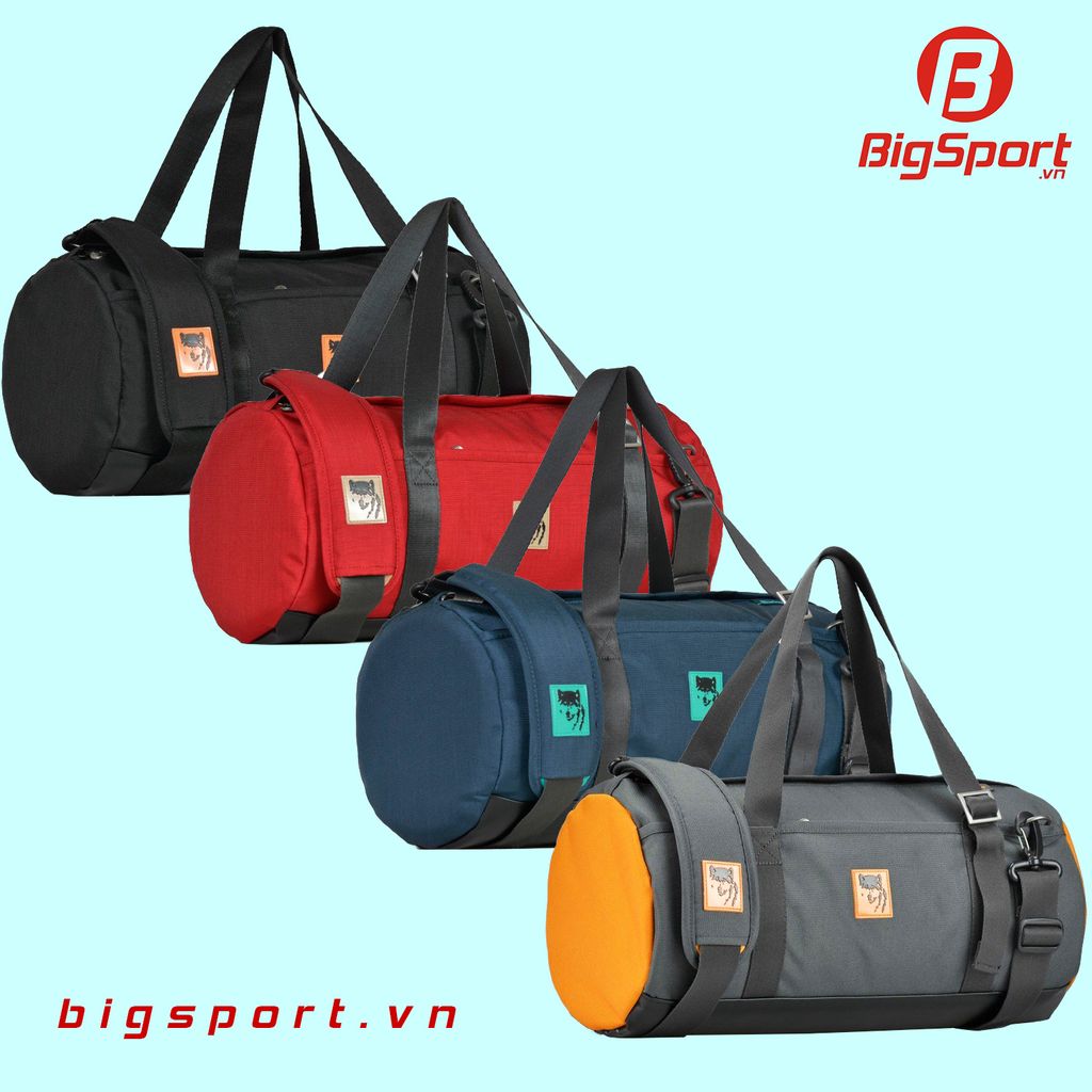 Túi trống thể thao Mikkor Sporty Gymer chính hãng màu xanh navy