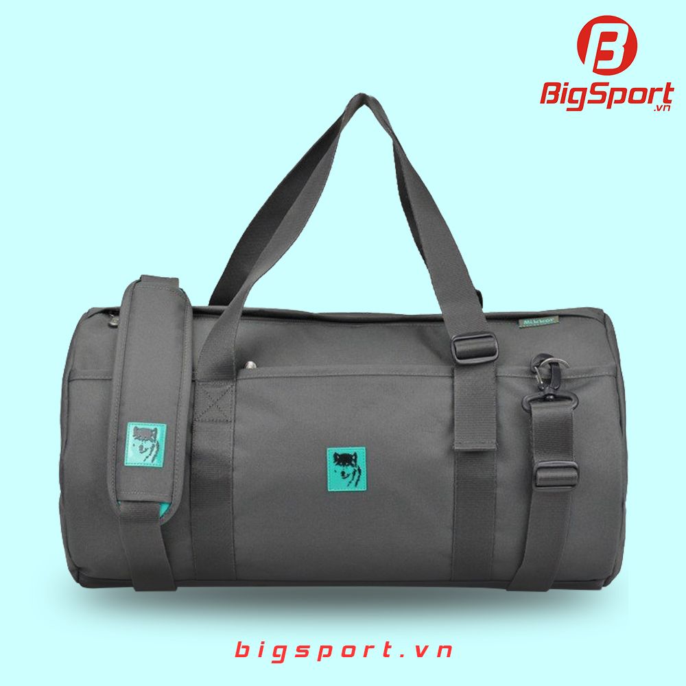 Túi trống thể thao Mikkor Sporty Gear chính hãng màu than chì