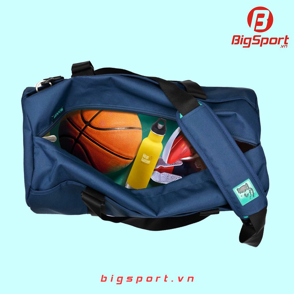 Túi trống thể thao Mikkor Sporty Gear màu xanh Navy
