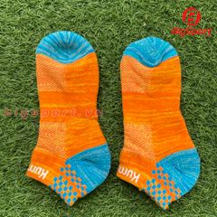 Vớ cầu lông nữ Kumpoo KSO 46 cổ thấp màu cam chính hãng