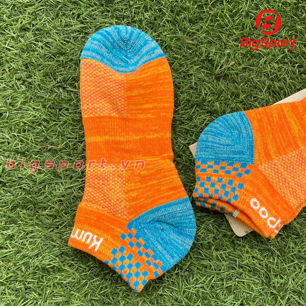 Vớ cầu lông nữ Kumpoo KSO 46 cổ thấp màu cam chính hãng