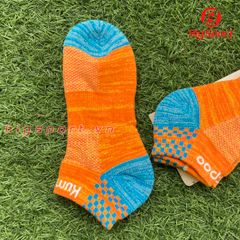 Vớ cầu lông nữ Kumpoo KSO 46 cổ thấp màu cam chính hãng