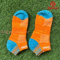 Vớ cầu lông nữ Kumpoo KSO 46 cổ thấp màu cam chính hãng