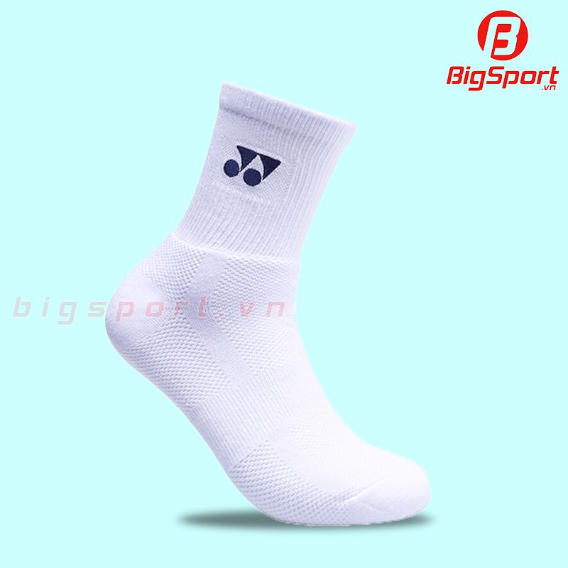 Vớ cầu lông Yonex cổ cao màu trắng