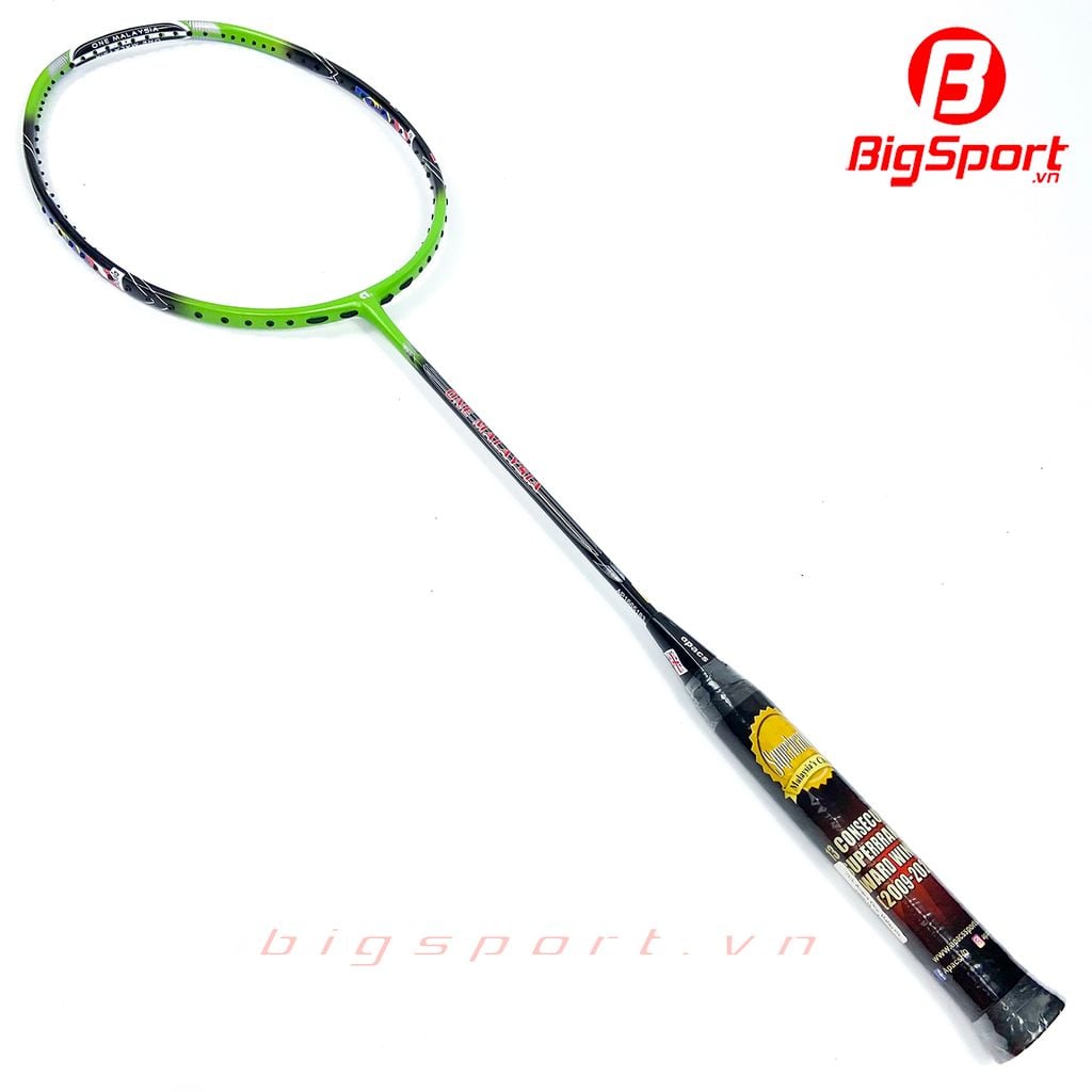 Vợt cầu lông Apacs One Malaysia màu xanh lá