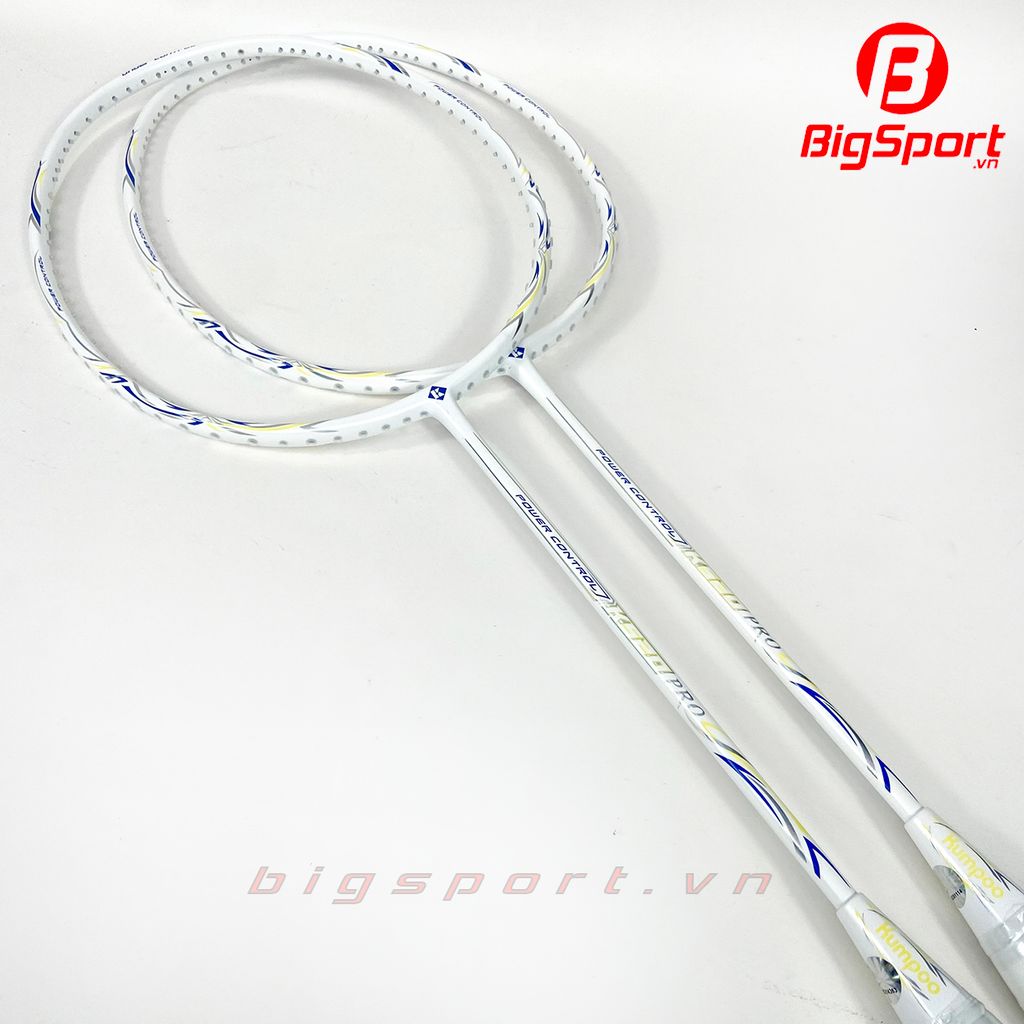 Vợt cầu lông Kumpoo K520 Pro trắng vàng