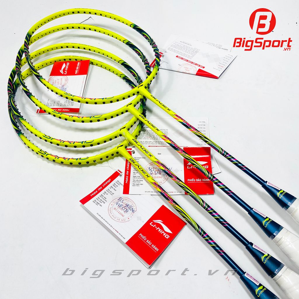 Vợt cầu lông Lining Bladex Spiral màu vàng