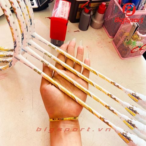 Vợt cầu lông VS Youlong màu trắng rồng vàng