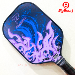 Vợt Pickleball Hybrid H101 màu đen phối tím