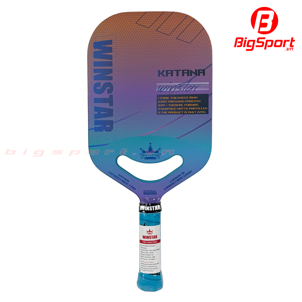 Vợt Pickleball Winstar Katana T700 Pro