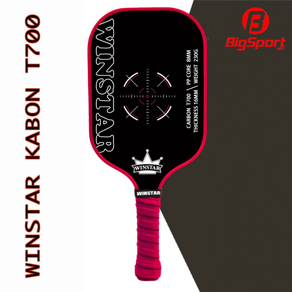 Vợt Pickleball Winstar Kabon T700