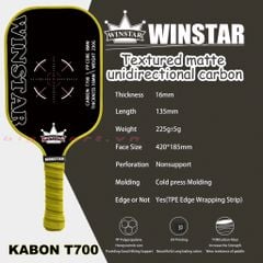 Vợt Pickleball Winstar Kabon T700