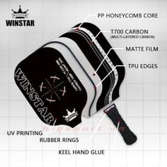 Vợt Pickleball Winstar T700-01