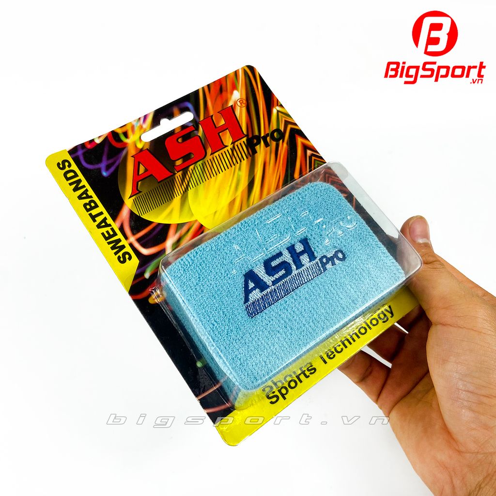 Băng chặn mồ hôi cổ tay ASH Pro size dài