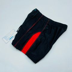 Quần bơi nam 056 màu đen phối đỏ