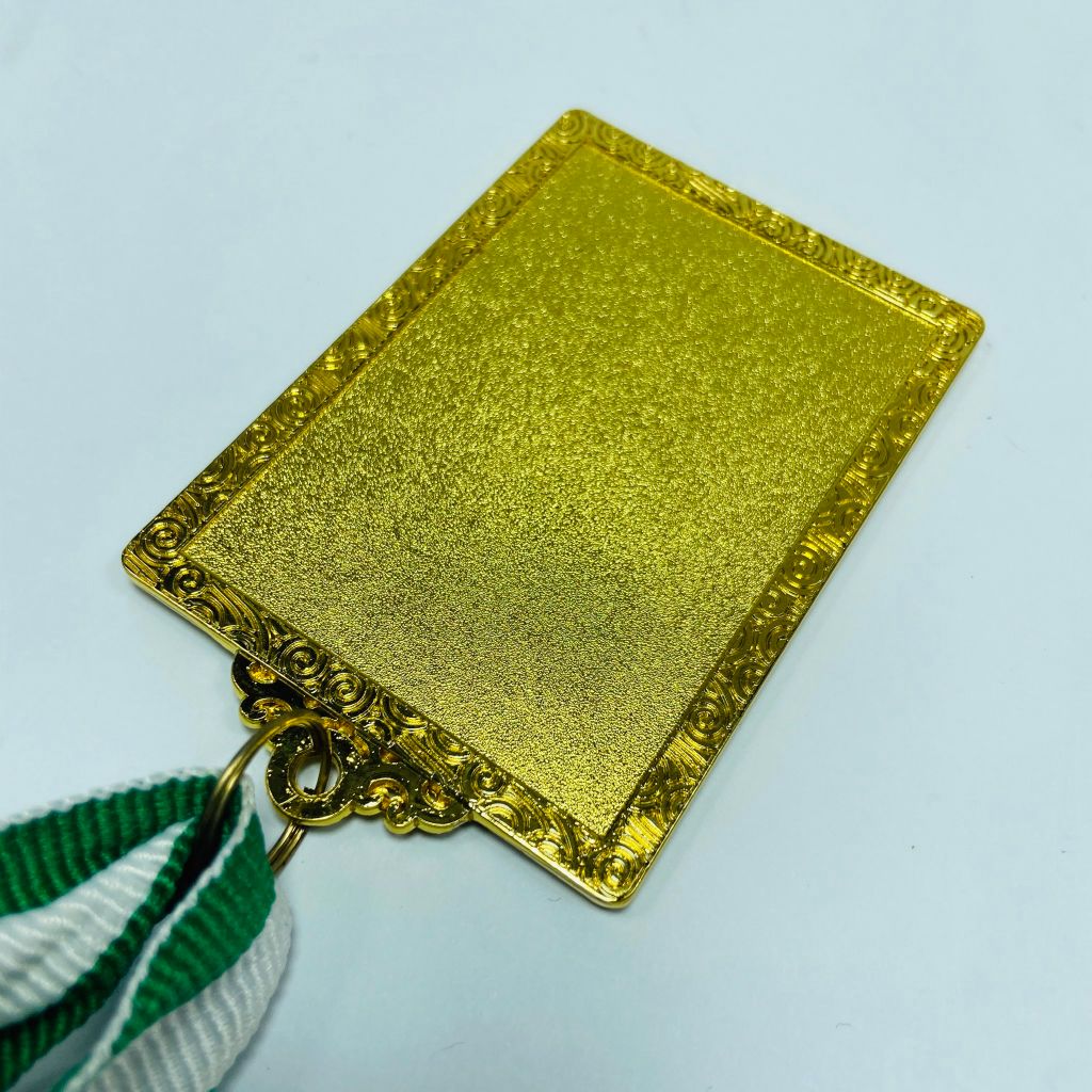 Huy chương thể thao kim loại hình vuông