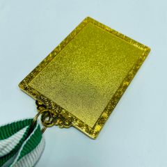 Huy chương thể thao kim loại hình vuông