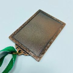 Huy chương thể thao kim loại hình vuông