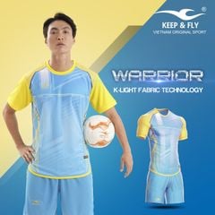 Bộ quần áo bóng đá Keep Fly-Warrior K-Light xanh biển chính hãng