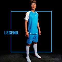 Bộ quần áo bóng đá Keep Fly Legend K-Light xanh ya chính hãng