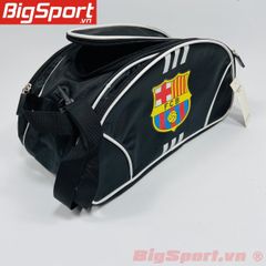 Túi đựng giày 3 ngăn CLB Barcelona đen