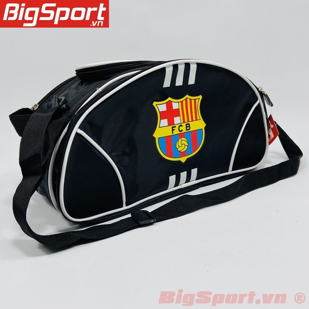 Túi đựng giày 3 ngăn CLB Barcelona đen