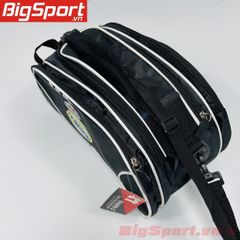 Túi đựng giày 3 ngăn câu lạc bộ Real Madrid màu đen