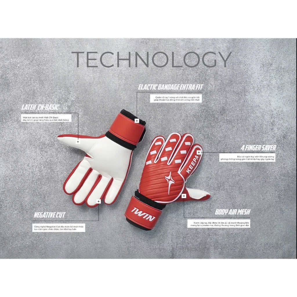 Găng thủ môn Iwin Keepa Basic