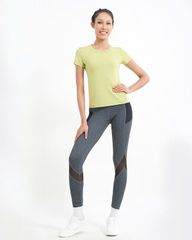 Áo tập gym nữ cổ tròn Icado AT31