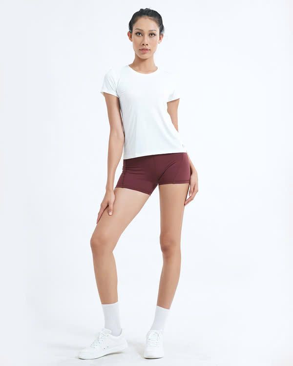 Áo tập gym nữ cổ tròn Icado AT31