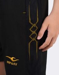 Quần short thể thao nam Keep Fly phối lưới