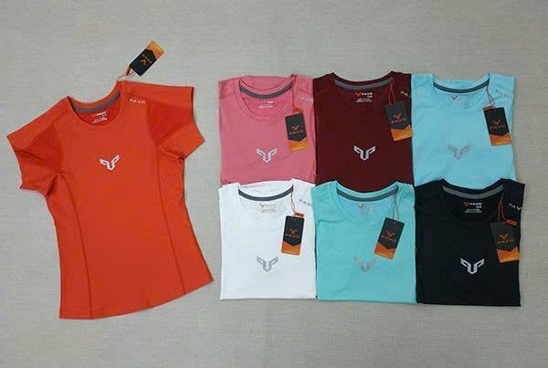 Áo nữ Pavo phối lưới AT1