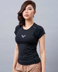 Áo nữ Pavo phối lưới AT1