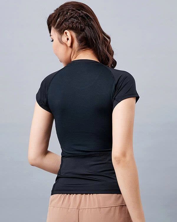 Áo nữ Pavo phối lưới AT1