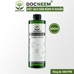 điều trị bệnh sương mai bằng nano bạc docneem