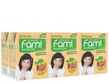 Sữa fami nguyên chất ít đường hộp 220ml