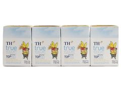 SỮA CHUA UỐNG TIỆT TRÙNG TH TRUE YOGURT CÔNG THỨC TOPKID HƯƠNG DÂU-CHUỐI-LÚA MẠCH TỰ NHIÊN 110 ML