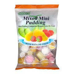 Cocon Mini Pudding Mixed 375g. Pack 25