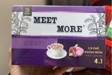 CÀ PHÊ HÒA TAN MEET MORE 4 IN 1 VỊ KHOAI MÔN 270G